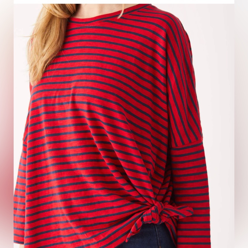 Mersea Catalina crew slub tee nwt